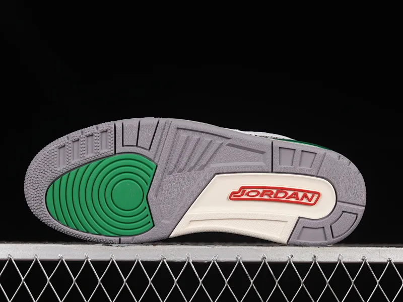 All categories Air Jordan Jordan series basketball shoes Air Jordan 3 foreign trade version Air Jordan 3 "Lucky Green" AJ3 Joe 3 green cement CK9246-136